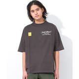 チャコールグレー | フロントネオンロゴプリント半袖Tシャツ トップス 半袖 | 子ども服 SHUSHU