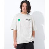 オートミール | フロントネオンロゴプリント半袖Tシャツ トップス 半袖 | 子ども服 SHUSHU