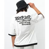 オフホワイト | レイヤード風バックプリントTシャツ トップス 半袖 | 子ども服 SHUSHU