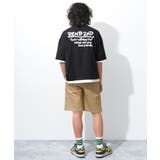 レイヤード風バックプリントTシャツ トップス 半袖 | 子ども服 SHUSHU | 詳細画像6