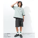 レイヤード風バックプリントTシャツ トップス 半袖 | 子ども服 SHUSHU | 詳細画像7