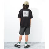 スクエアプリントビッグTシャツ トップス 半袖 | 子ども服 SHUSHU | 詳細画像6 