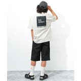 スクエアプリントビッグTシャツ トップス 半袖 | 子ども服 SHUSHU | 詳細画像8 