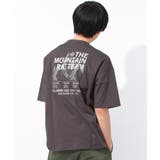 チャコールグレー | THE MOUNTAINビッグTシャツ トップス | 子ども服 SHUSHU
