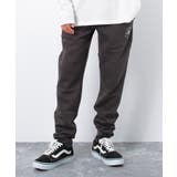 チャコールグレー | CONVERSE 別注裏起毛切替パンツ ボトムス | 子ども服 SHUSHU