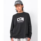CONVERSE 別注スニーカーロゴプリントロングTシャツ カットソー | 子ども服 SHUSHU | 詳細画像2 