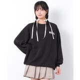 裏起毛ウルフプリントトレーナー トップス あったか | 子ども服 SHUSHU | 詳細画像4 