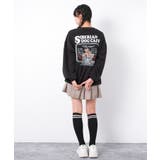 裏起毛ウルフプリントトレーナー トップス あったか | 子ども服 SHUSHU | 詳細画像10 