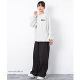 裏起毛ウルフプリントトレーナー トップス あったか | 子ども服 SHUSHU | 詳細画像6 