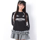 ブラック | 袖切替ラグラン配色プルオーバー トレーナー 裏毛 | 子ども服 SHUSHU