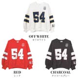 Vネック袖ラインナンバリングプルオーバー トレーナー 裏毛 | 子ども服 SHUSHU | 詳細画像8