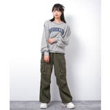 裏起毛配色ステッチプルオーバー トップス あったか | 子ども服 SHUSHU | 詳細画像8