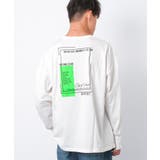 ホワイト系その他 | ネオンプリントロングTシャツ ロンT トップス | 子ども服 SHUSHU