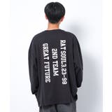 ブラック | GREAT FUTUREスーパーBIGロングTシャツ トップス | 子ども服 SHUSHU