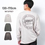 RATEFFECT CLOTHESスーパーBIGロングTシャツ トップス | 子ども服 SHUSHU | 詳細画像1