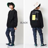 裏起毛ネオンプリントスーパービッグトレーナー スウェット トップス | 子ども服 SHUSHU | 詳細画像9 