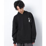 ブラック | MOVE SOULスーパーBIG裏毛フーディー パーカー | 子ども服 SHUSHU