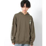 カーキ | MOVE SOULスーパーBIG裏毛フーディー パーカー | 子ども服 SHUSHU