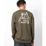 カーキ | BREAK TIME裏毛トレーナー トップス | 子ども服 SHUSHU