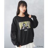 ブラックその他3マレフィセント | ディズニー ヴィランズ 裏起毛プリントトレーナー | SHUSHU