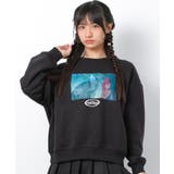 ブラックその他4ハデス | ディズニー ヴィランズ 裏起毛プリントトレーナー | 子ども服 SHUSHU