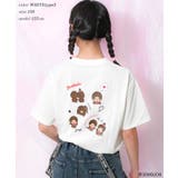 ホワイト系3 | モンチッチ プリントTシャツ Monchhichi | 子ども服 SHUSHU