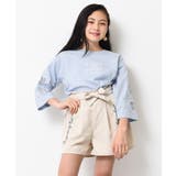 オーガンジーハート七分袖Tシャツ トップス ロンT | 子ども服 SHUSHU | 詳細画像4