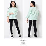 オーガンジーハート七分袖Tシャツ トップス ロンT | 子ども服 SHUSHU | 詳細画像12