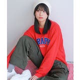 裏起毛ベロアワッペントレーナー トップス あったか | 子ども服 SHUSHU | 詳細画像3