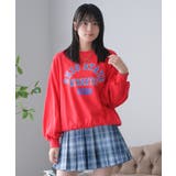 カレッジロゴプルオーバー トレーナー 裏毛 | 子ども服 SHUSHU | 詳細画像2