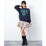 エンブレムロゴプリント裏起毛プルオーバー トップス あったか | 子ども服 SHUSHU | 詳細画像6 