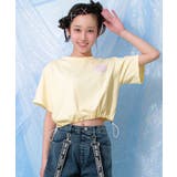 接触冷感裾ドロストTシャツ トップス 半袖 | 子ども服 SHUSHU | 詳細画像2 