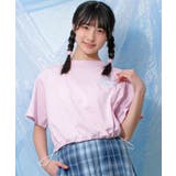接触冷感裾ドロストTシャツ トップス 半袖 | 子ども服 SHUSHU | 詳細画像3 