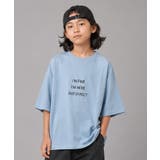 3段ロゴプリントスーパービッグTシャツ トップス カットソー | 子ども服 SHUSHU | 詳細画像3