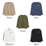 袖ロゴプリントロングTシャツ トップス カットソー | 子ども服 SHUSHU | 詳細画像9