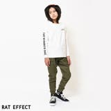 袖ロゴプリントロングTシャツ トップス カットソー | 子ども服 SHUSHU | 詳細画像2