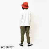 袖ロゴプリントロングTシャツ トップス カットソー | 子ども服 SHUSHU | 詳細画像4