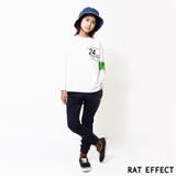 腕章＆バックプリントロングTシャツ トップス カットソー | 子ども服 SHUSHU | 詳細画像10 