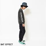 裏起毛袖プリントビッグトレーナー スウェット 長袖 | 子ども服 SHUSHU | 詳細画像5