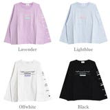 筆記体ロゴロングTシャツ トップス ロンT | 子ども服 SHUSHU | 詳細画像8