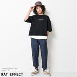 裾レイヤード五分袖Tシャツ トップス ロンT | 子ども服 SHUSHU | 詳細画像2