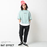 裾レイヤード五分袖Tシャツ トップス ロンT | 子ども服 SHUSHU | 詳細画像5