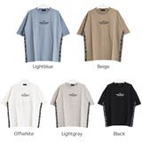 サイドテープ付きバックプリントビックTシャツ カットソー ゆったり | 子ども服 SHUSHU | 詳細画像13 