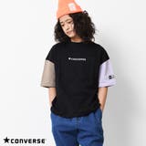 ブラック | CONVERSE 別注ポケット付ビッグＴシャツ カットソー | 子ども服 SHUSHU