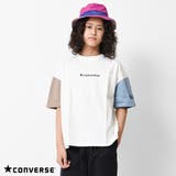 オフホワイト | CONVERSE 別注ポケット付ビッグＴシャツ カットソー | 子ども服 SHUSHU