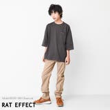 ポケット付きスーパービッグハーフスリーブTシャツ トップス ゆったり | 子ども服 SHUSHU | 詳細画像5