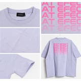 グラデーションロゴプリントビッグTシャツ トップス カットソー | 子ども服 SHUSHU | 詳細画像13