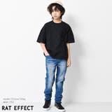 グラデーションロゴプリントビッグTシャツ トップス カットソー | 子ども服 SHUSHU | 詳細画像4