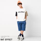 ポケット付きフロントプリントビッグTシャツ トップス 半袖 | 子ども服 SHUSHU | 詳細画像7