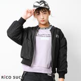 ブラック | ボアリバーシブルMA 1ジャケット ブルゾン | 子ども服 SHUSHU